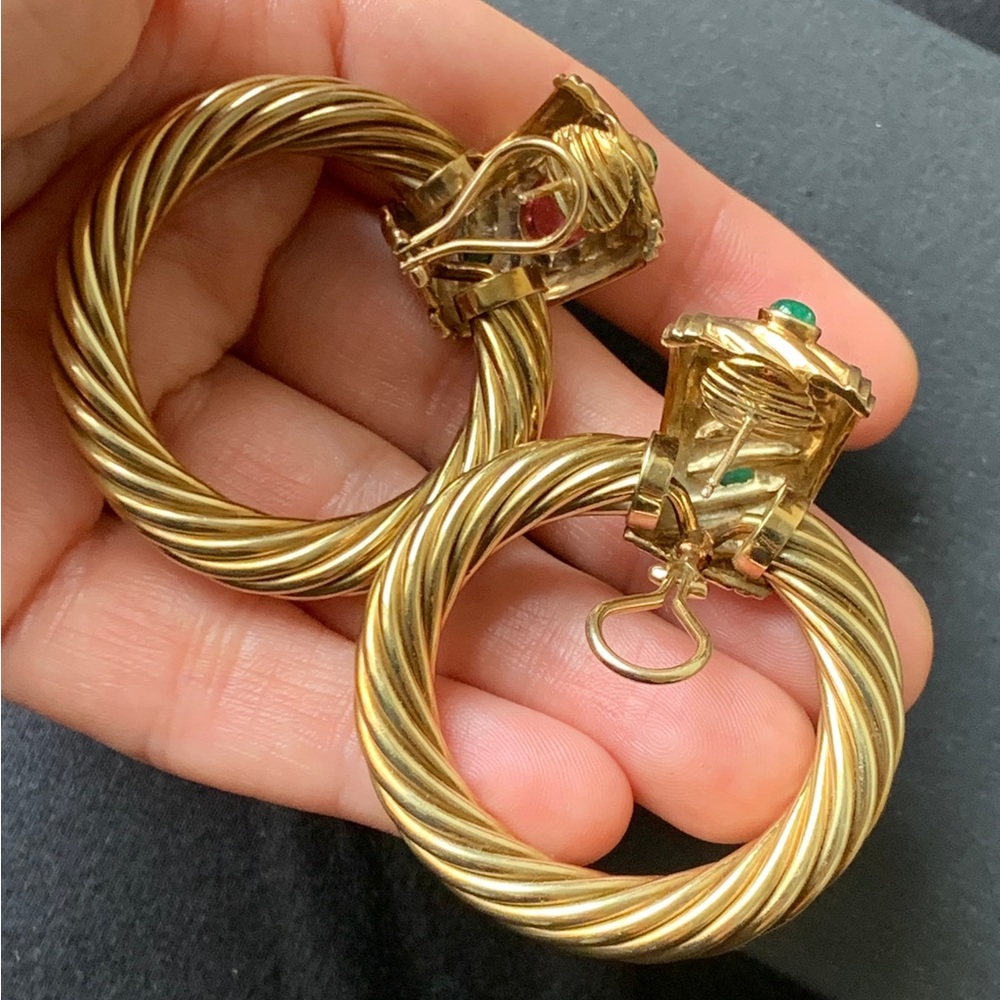 14k gold David Yurman earrings - Picture 10 of 17